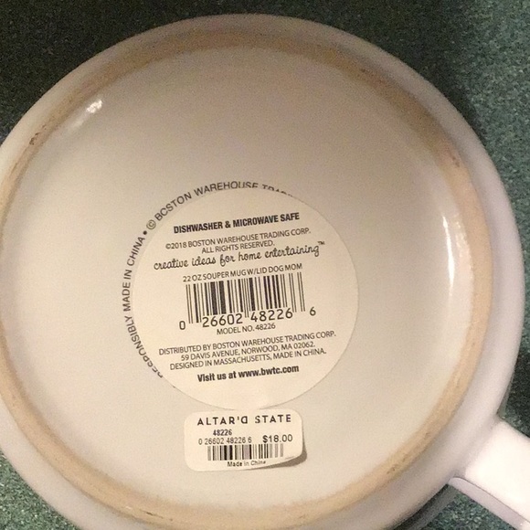 ✖️❎SOLD‼️Dog Mom Soup Mug NWT - Picture 3 of 4